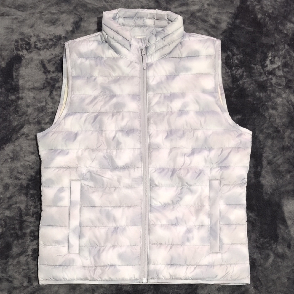 GAP Camo Grey ColdControl Puffer Jacket